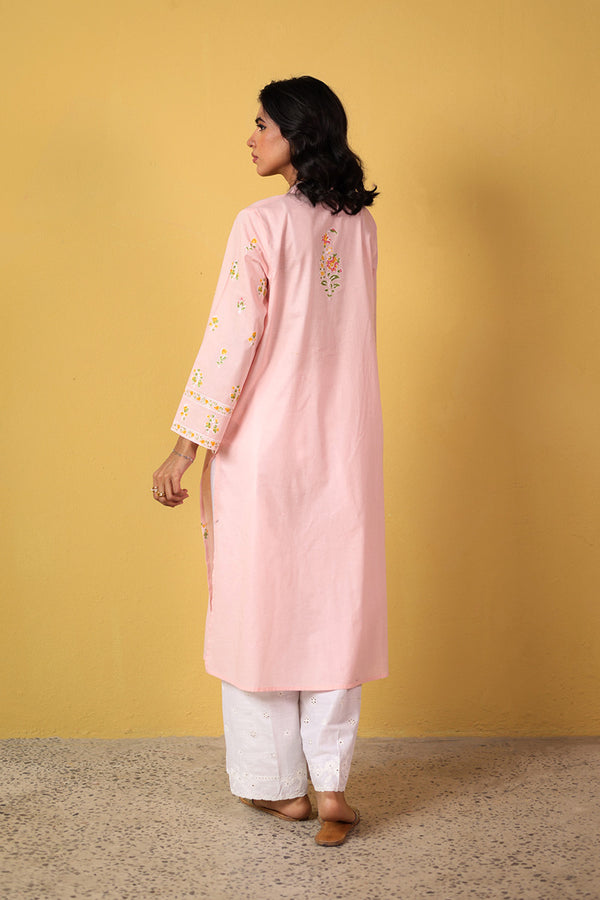 Chintz Whisper Block Bazar Kurta