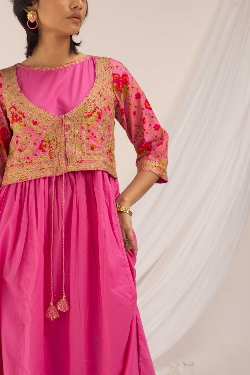 Gilded Glam Embroidered Kurta