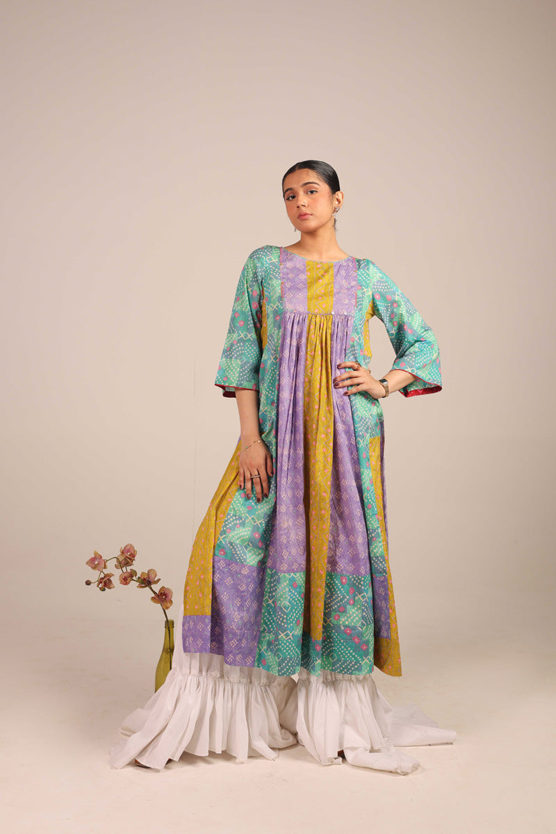 Rangeela Patchwork Poise Kurta