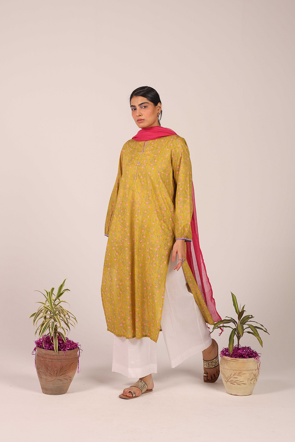 Rangeela Pleated Whisper Kurta