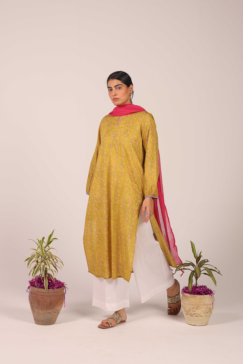 Rangeela Pleated Whisper Kurta