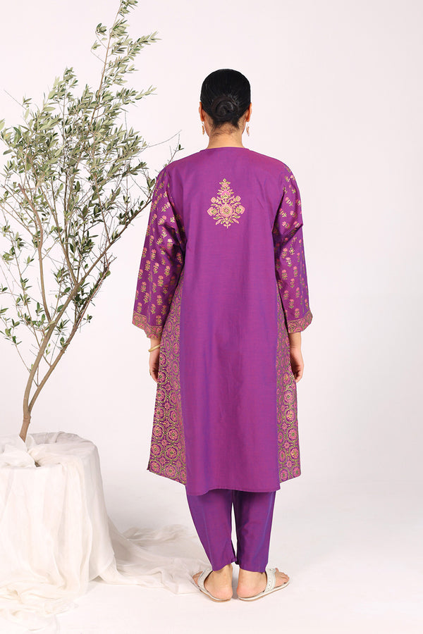 Mehak Hand-Block Printed Ensemble