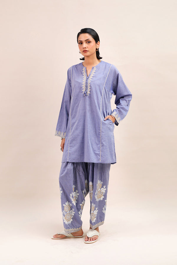 Tassel Glimmer Mehak Dual-Set