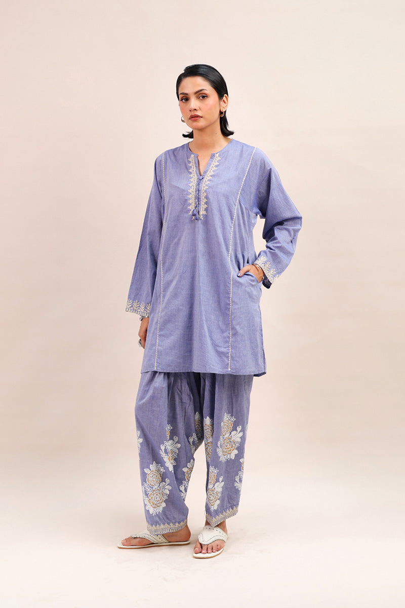 Tassel Glimmer Mehak Dual-Set