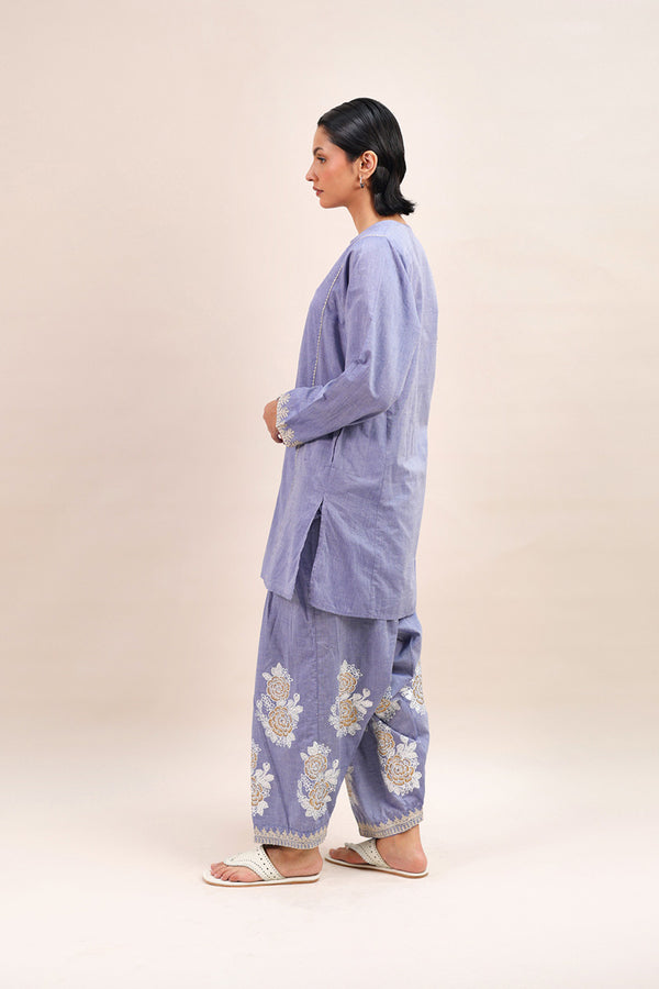 Tassel Glimmer Mehak Dual-Set