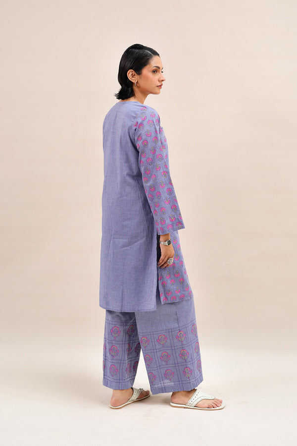 Heritage Block-Printed Dual Set