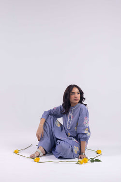 Mehak Blossom Block-Print Set