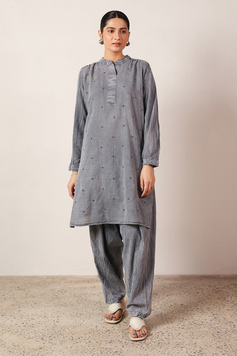 Dare To Heart Denim Duo-Set