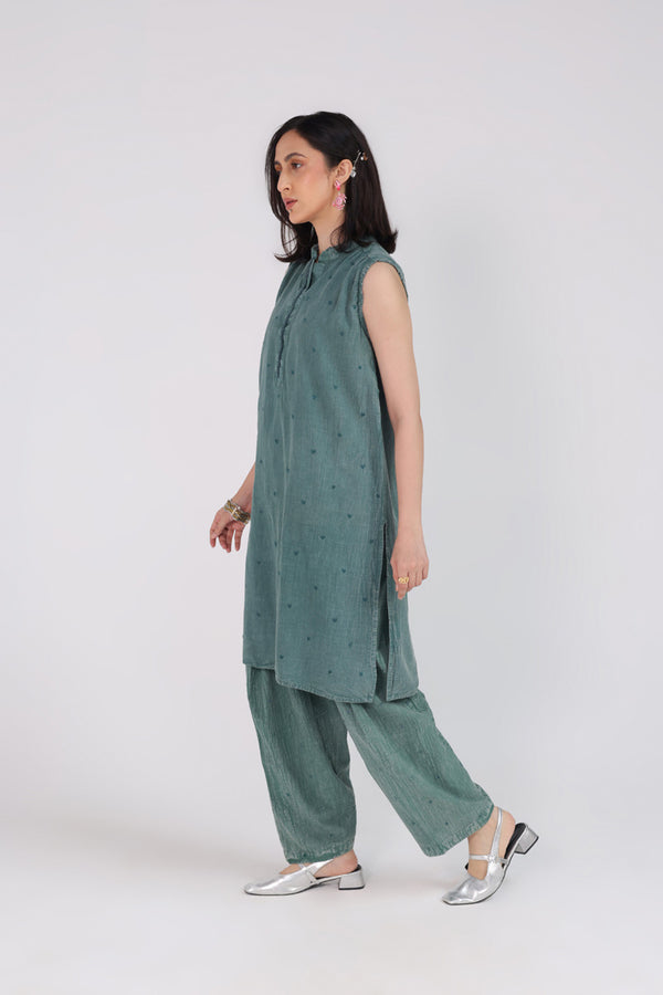 Dare To Heart Denim Set