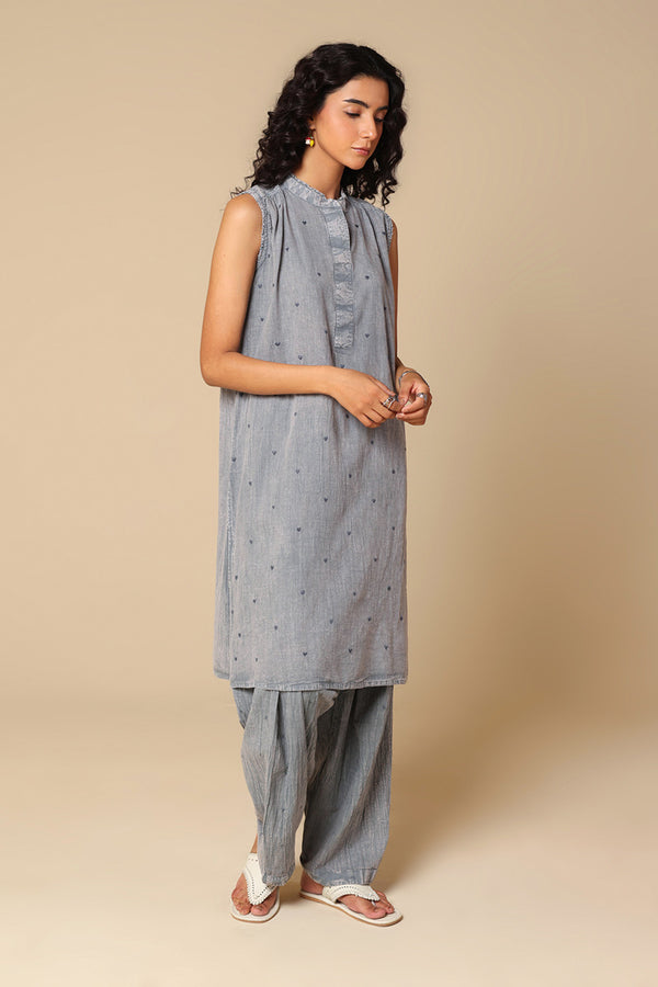 Dare To Heart Denim Set