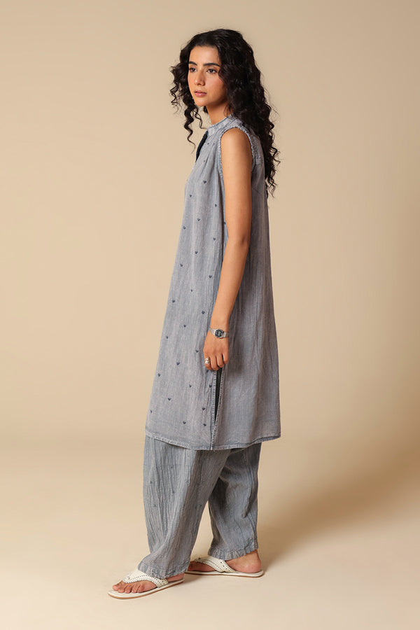 Dare To Heart Denim Set