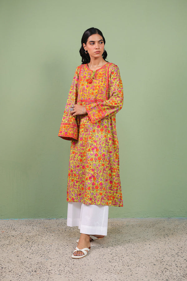 Painted Dreams Floral Shirt