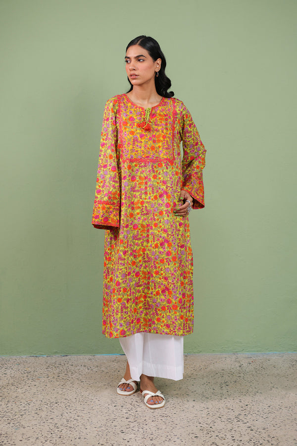 Painted Dreams Floral Shirt