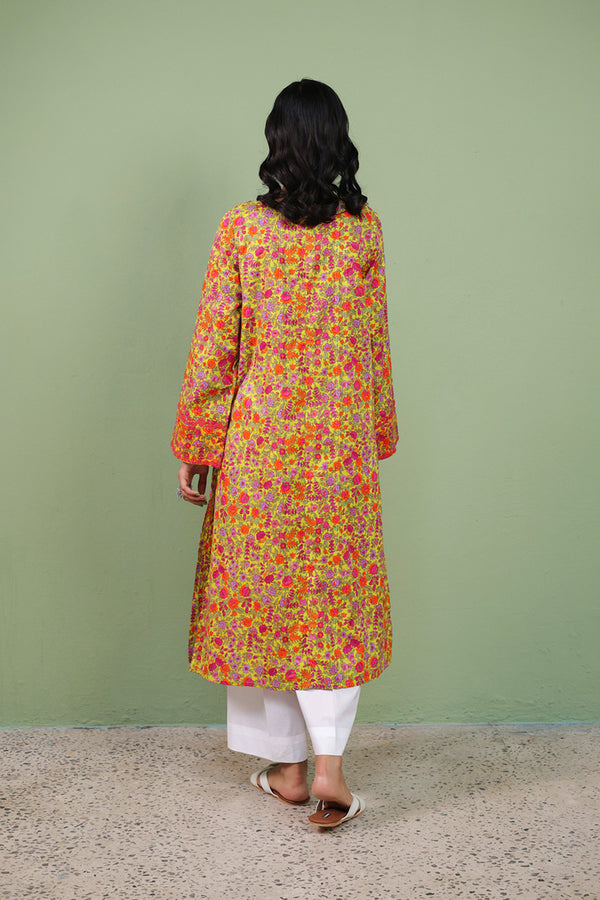 Painted Dreams Floral Shirt