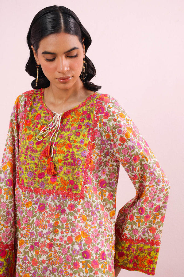 Painted Dreams Floral Shirt