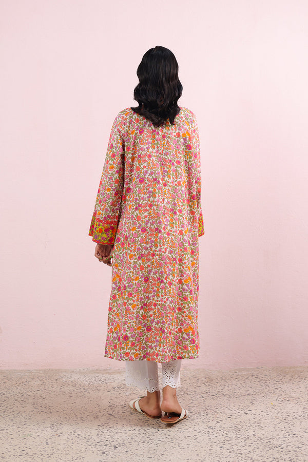 Painted Dreams Floral Shirt