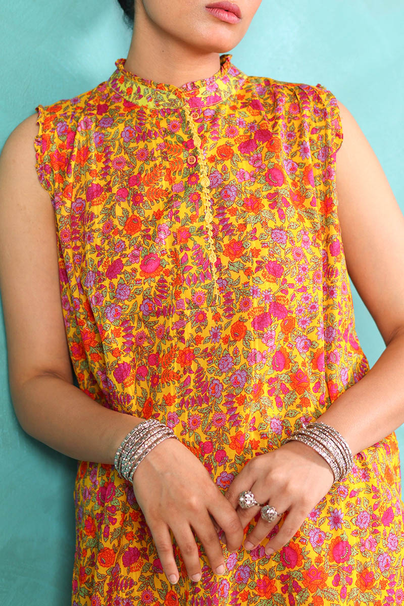 Painted Dreams Floret Kurta