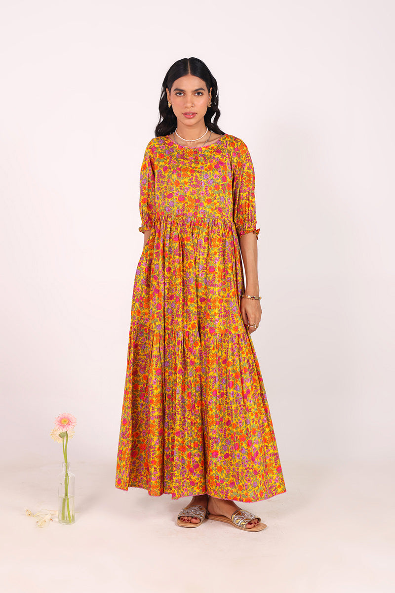 Painted Dreams Tiered Frock