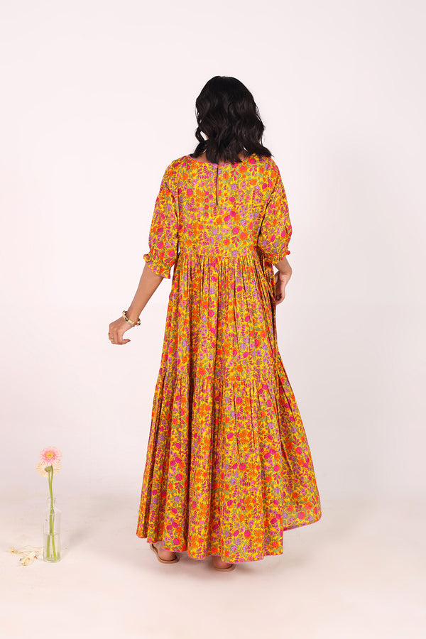 Painted Dreams Tiered Frock