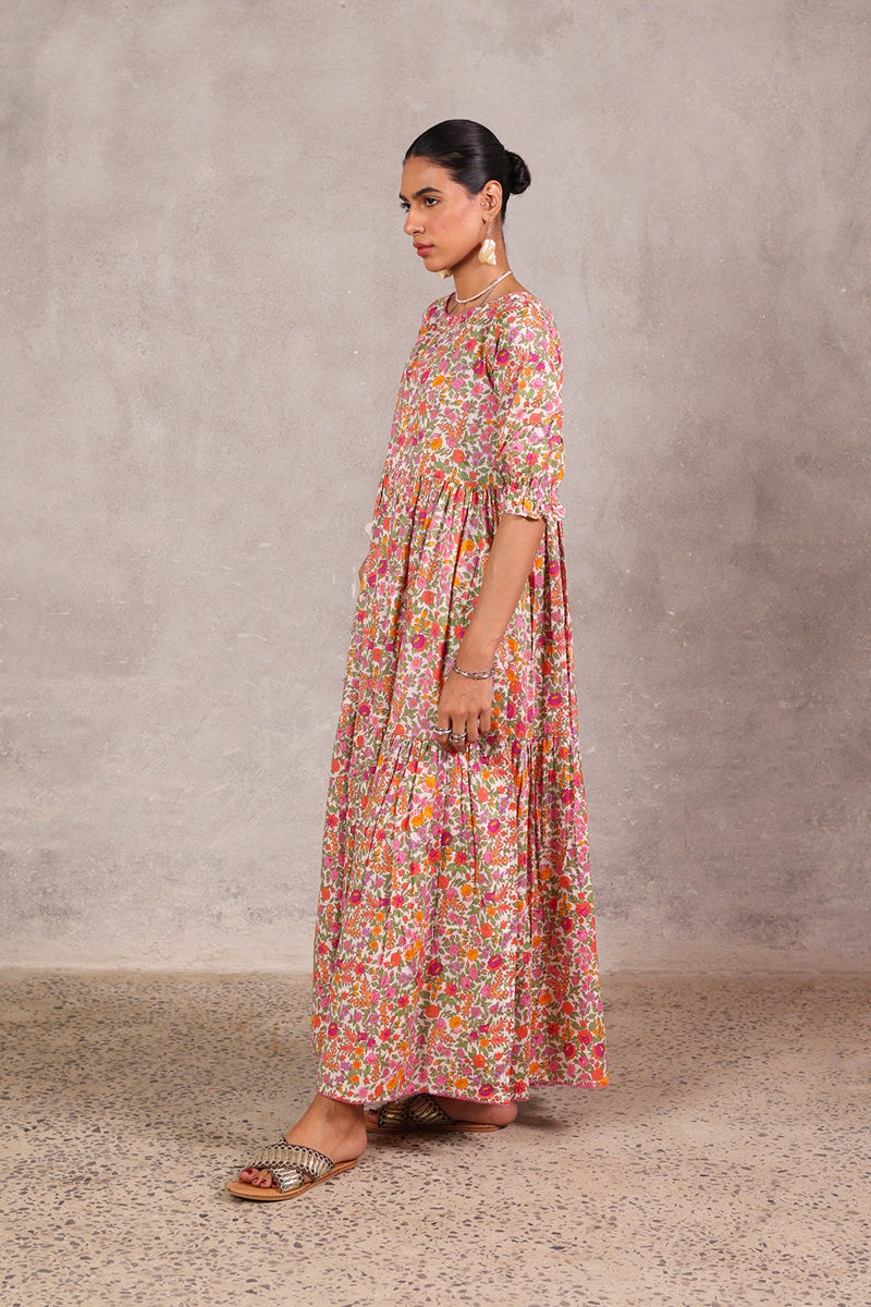 Painted Dreams Tiered Frock
