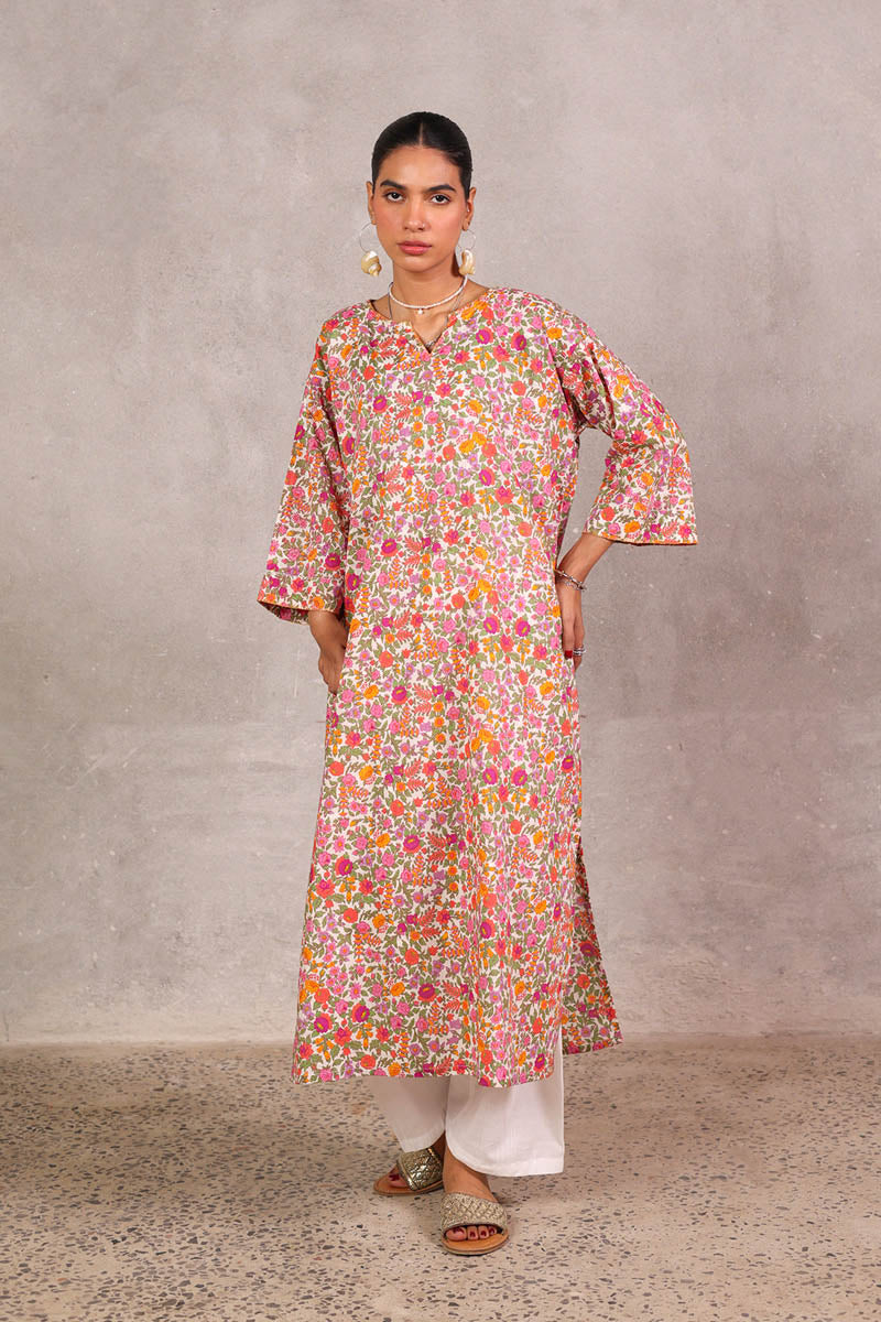 Painted Dreamscape Kurta
