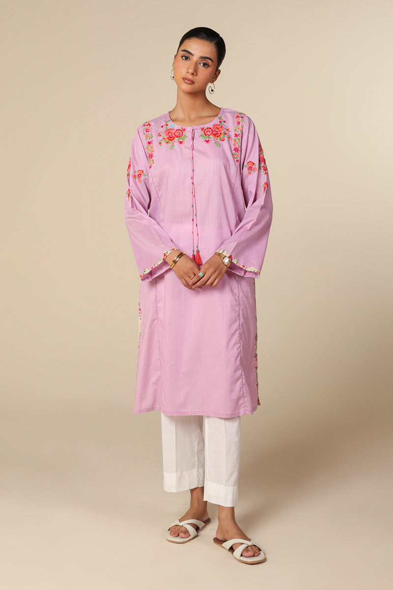 Embroidered Patch Party Shirt