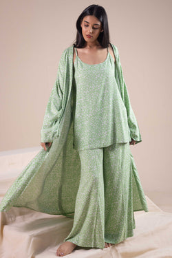 Loungewear 3-Piece Robe Set