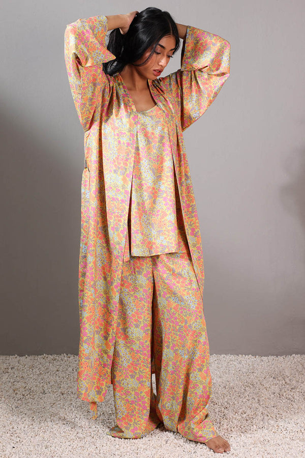 Loungewear 3-Piece Robe Set