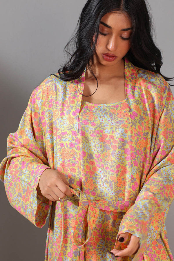 Loungewear 3-Piece Robe Set
