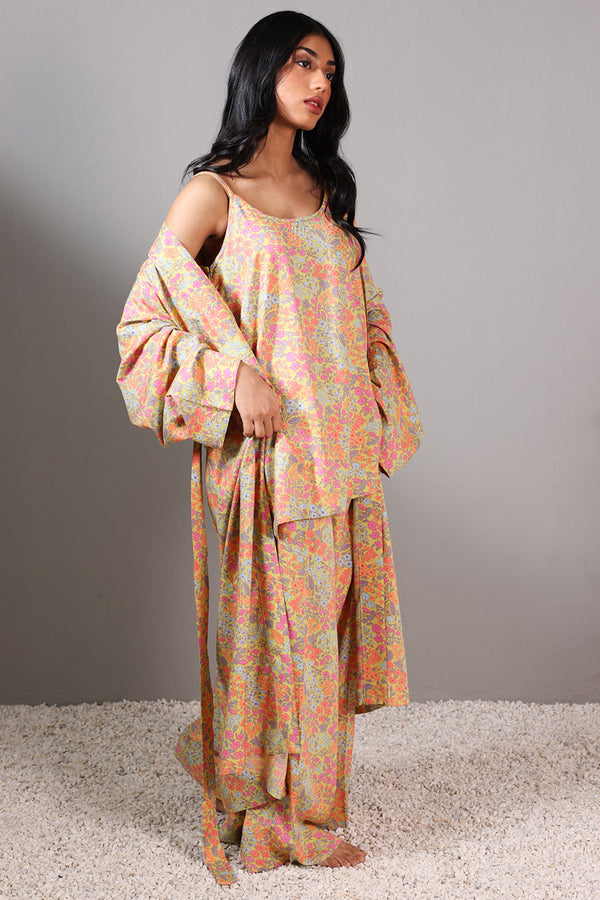 Loungewear 3-Piece Robe Set