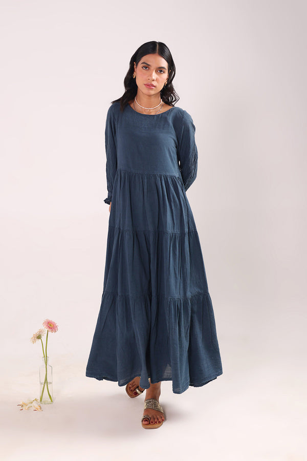 Dare To Denim Tiered Dress