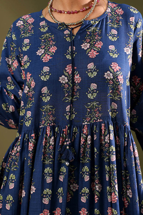 Block Whisper Tiered Dress