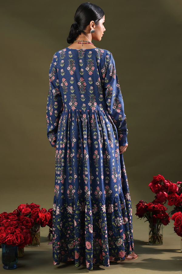 Block Whisper Tiered Dress