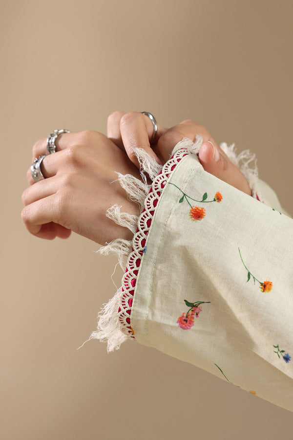 Ditsy Floral Fringe Set