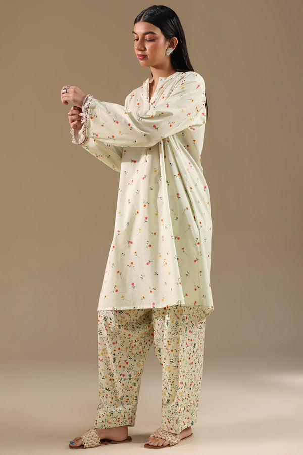 Ditsy Floral Fringe Set