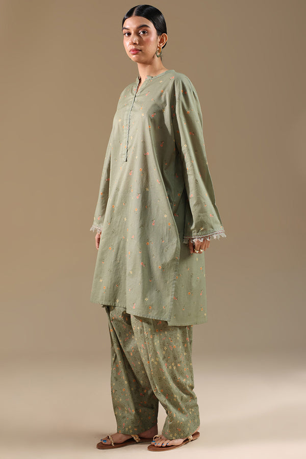 Ditsy Floral Fringe Set