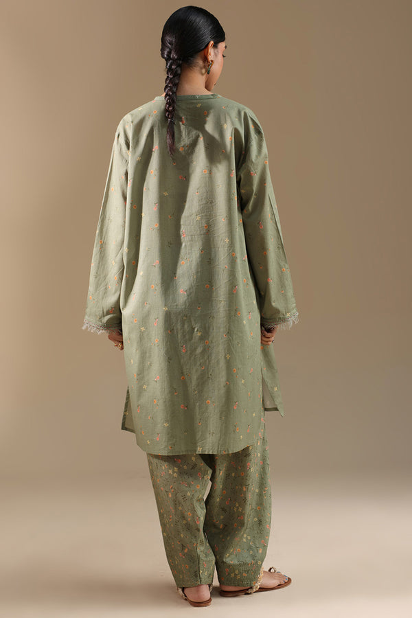 Ditsy Floral Fringe Set