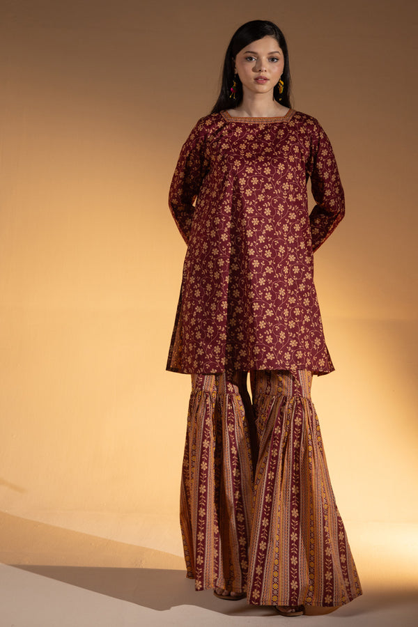 Ralli Dastan Gharara Set