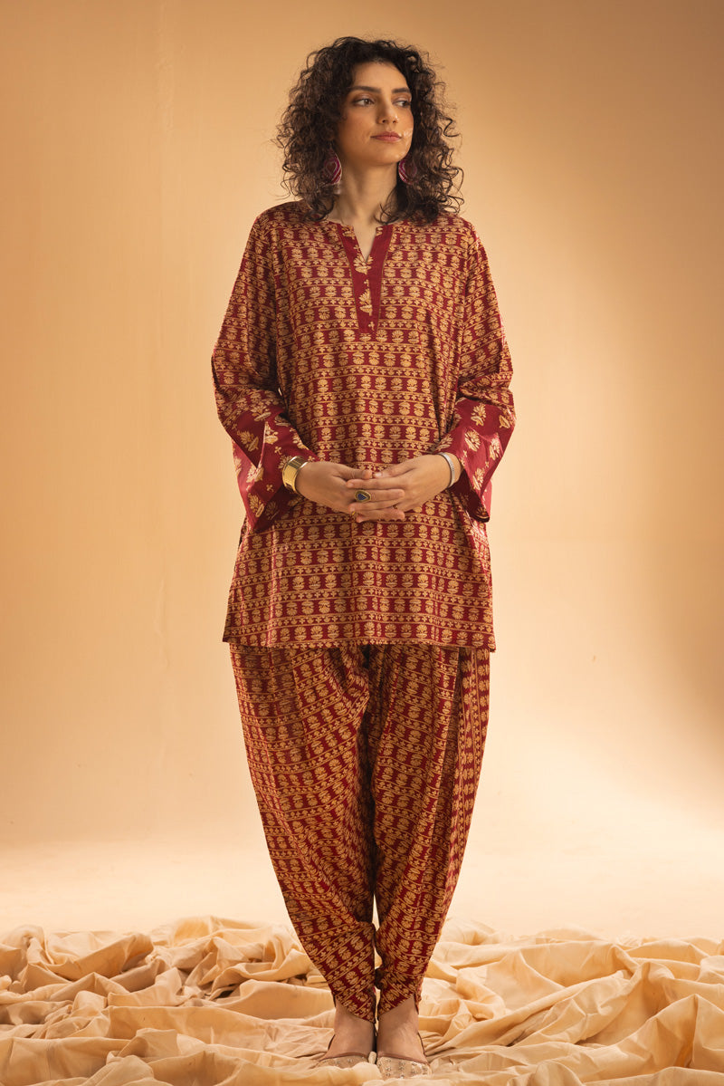 maroon