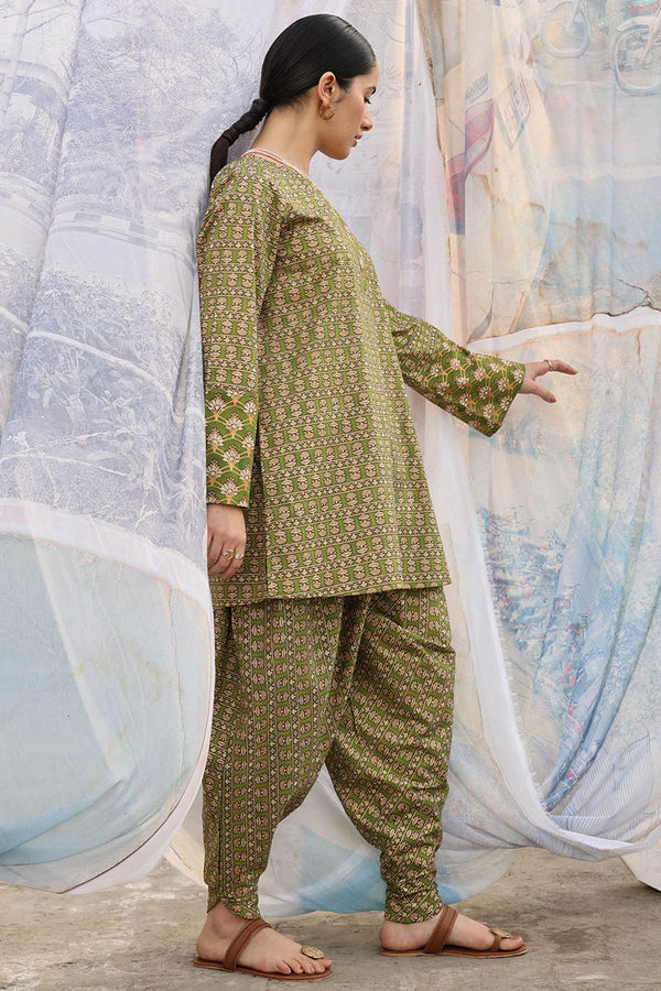 Inlay Pattern Printed Set