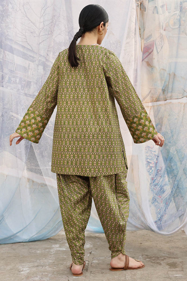 Inlay Pattern Printed Set