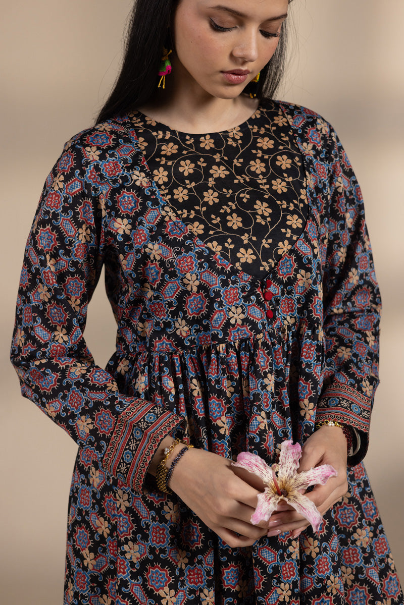 Ralli Dastan Flared Dress