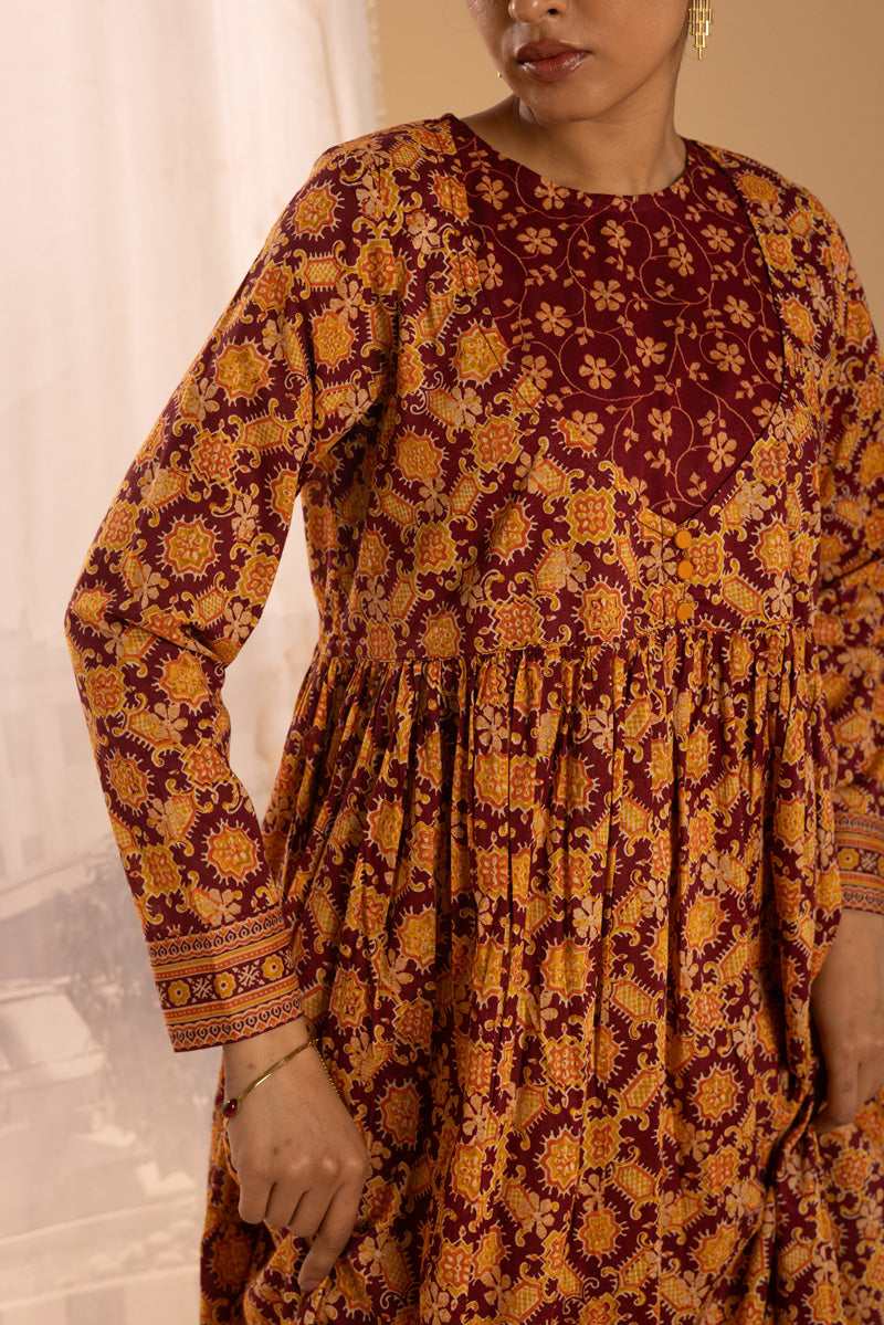 Ralli Dastan Flared Dress