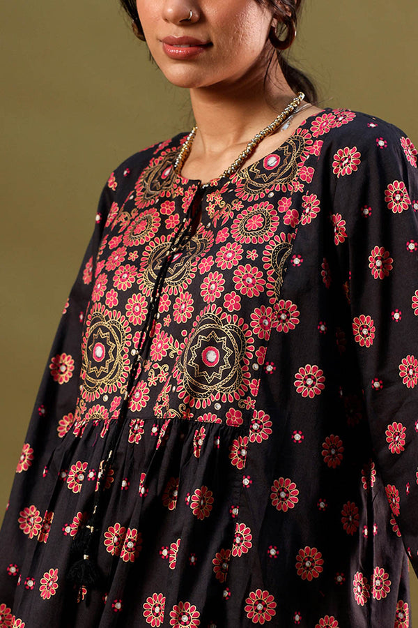 Floral Theory Printed Dress