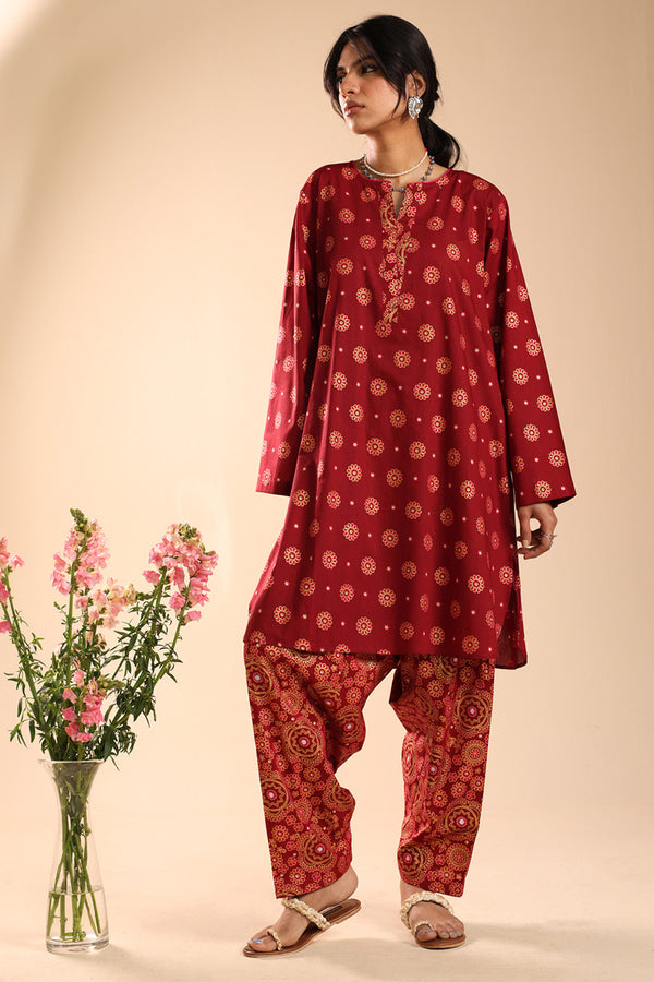 Floral Burst Printed Set