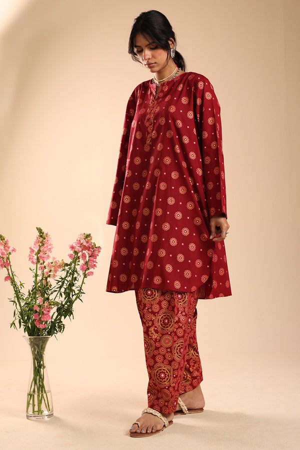 Floral Burst Printed Set