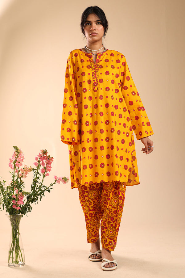 Floral Burst Printed Set