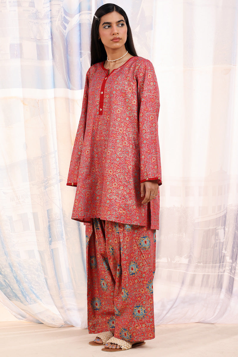 Polki Farshi Set