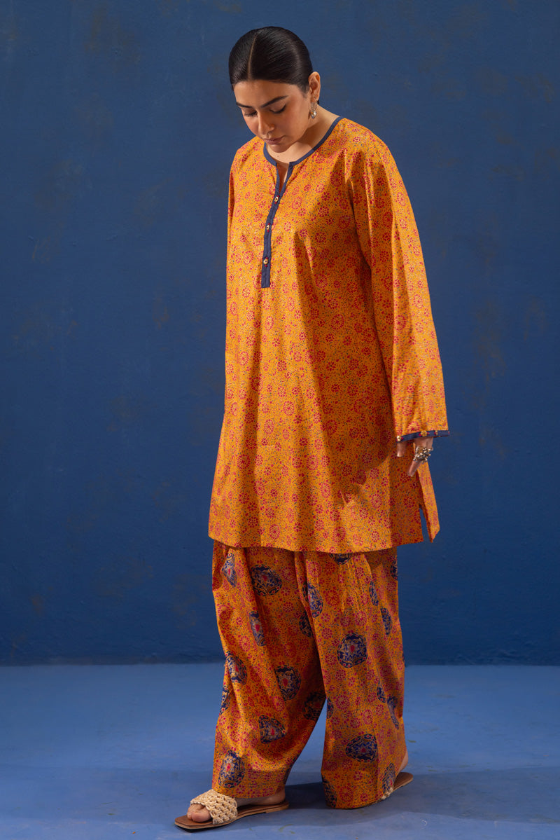 Polki Farshi Set