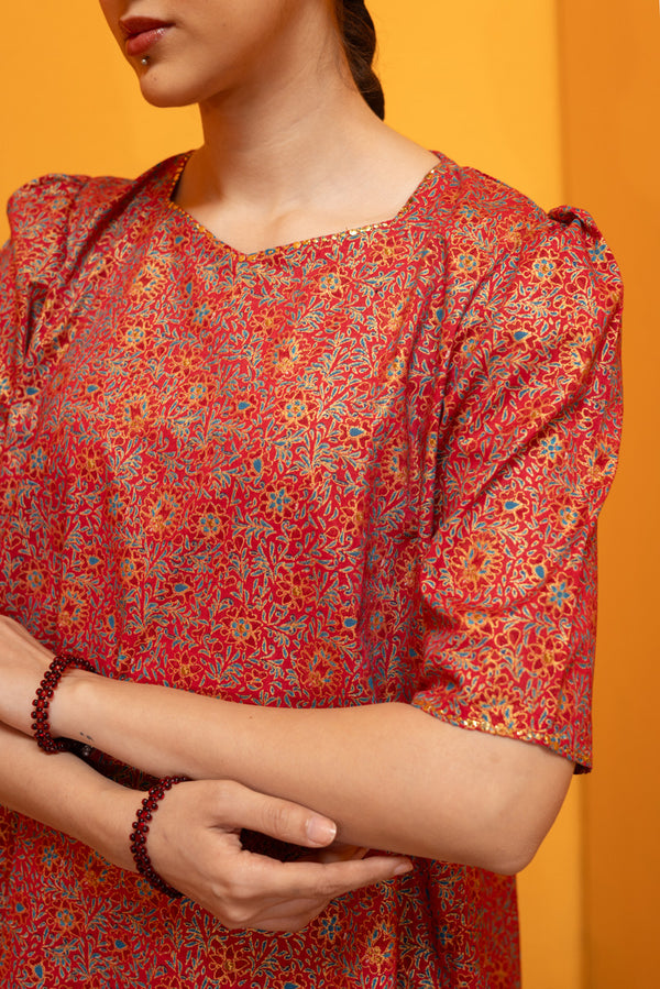 Pure Polki Printed Set